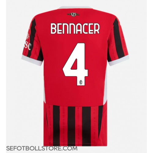 AC Milan Ismael Bennacer #4 Replika Hemmatröja Dam 2024-25 Kortärmad